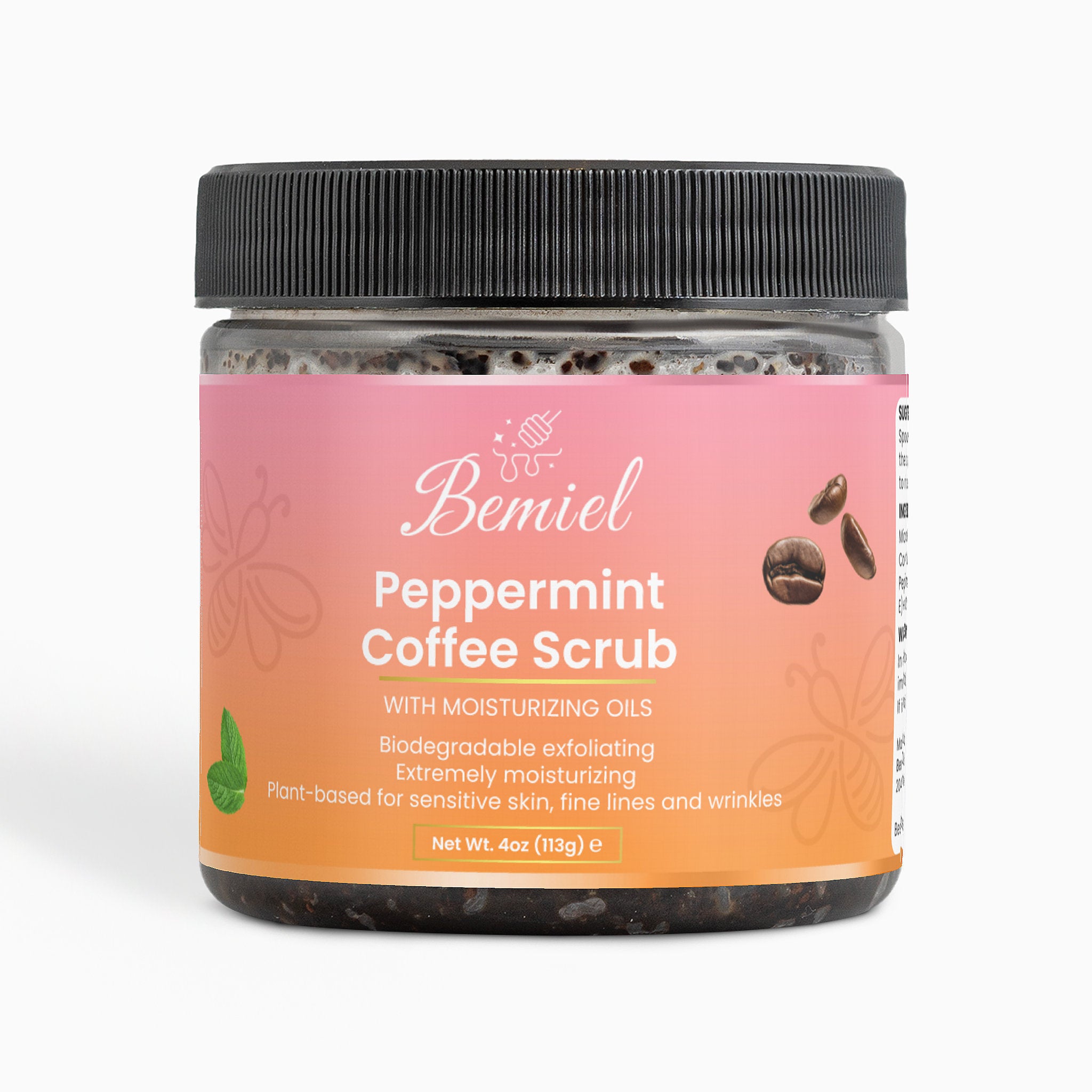 Peppermint Coffee Scrub